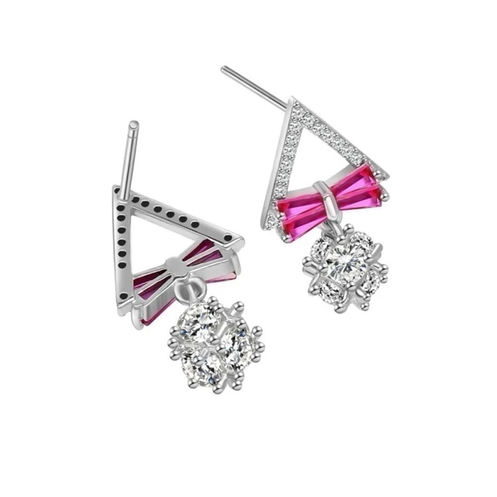 Rhinestones gorgeous earrings ✨​​​​​​